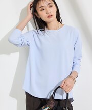 【吸汗速乾/さらっと】キレイめロンT