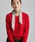 【上品な光沢感】エクストラファインウール クルーネックニット
