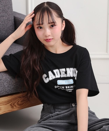 カレッジプリントTシャツ