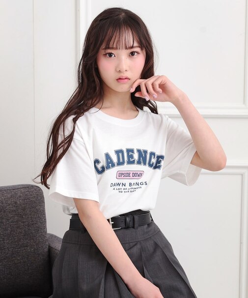 カレッジプリントTシャツ