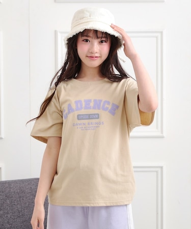 カレッジプリントTシャツ