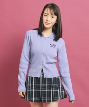【セットアップあり】ジップリブニット