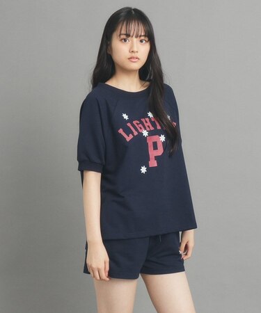 【130cmあり/セットアイテム】裏毛カレッジプリント
