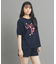 【130cmあり/セットアイテム】裏毛カレッジプリント