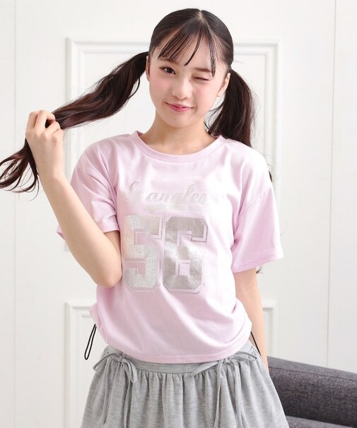 サイドアジャスターナンバリングTシャツ