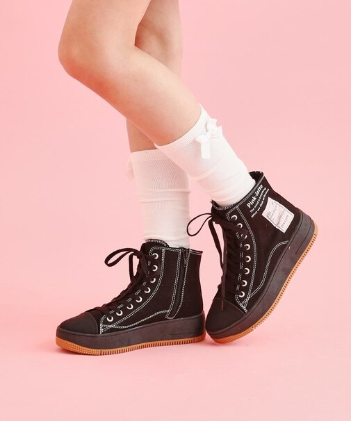 ハイカットネームスニーカー