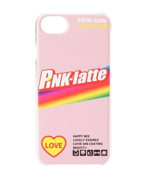 iPhone8/7/6s/6 ロゴクリアスマホケース｜ピンクラテの通販