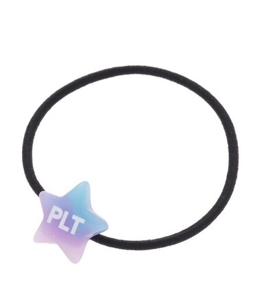 グラデーションアクリルヘアポニー