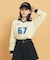衿付きユニフォームロングTシャツ