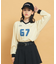 衿付きユニフォームロングTシャツ