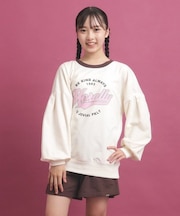 【セットアップ】コットンミニ裏毛プルオーバー＆ショートパンツ