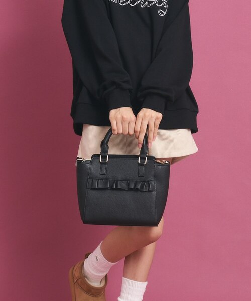 フリルバッグ ポーチ 2点セット ビッグコラコラ ジョリーフルール