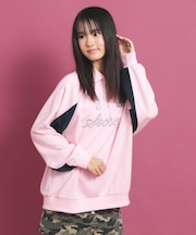 ビックシルエット ハーフジップ