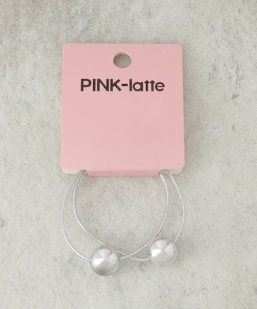 シルバー調ボールゴム