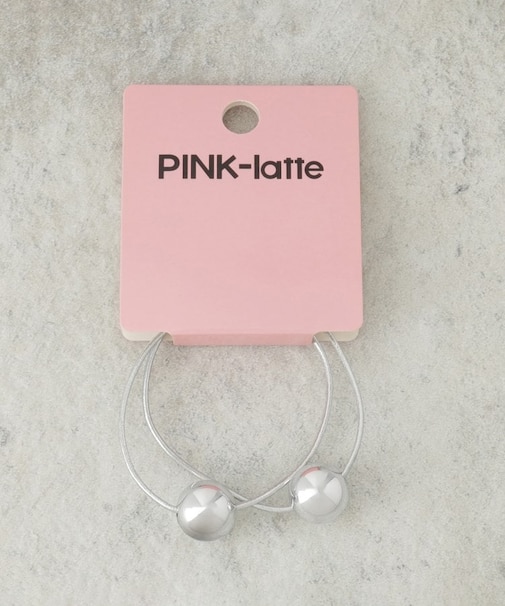 シルバー調ボールゴム