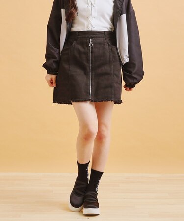 リングジップ台形スカート