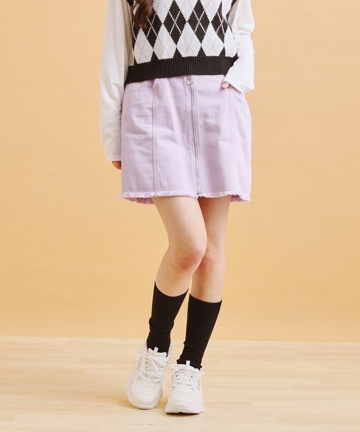 リングジップ台形スカート