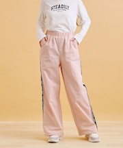 ロゴラインパラシュートパンツ