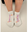 フラワーショート丈ソックス