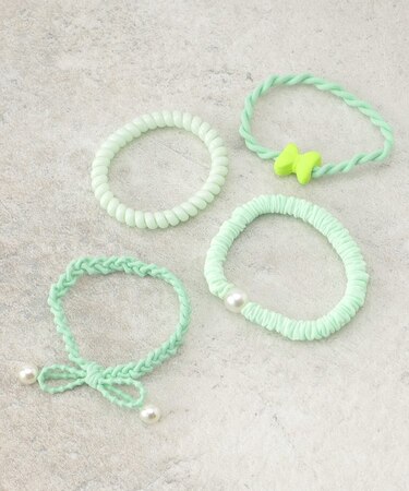 カラーヘアゴムセット