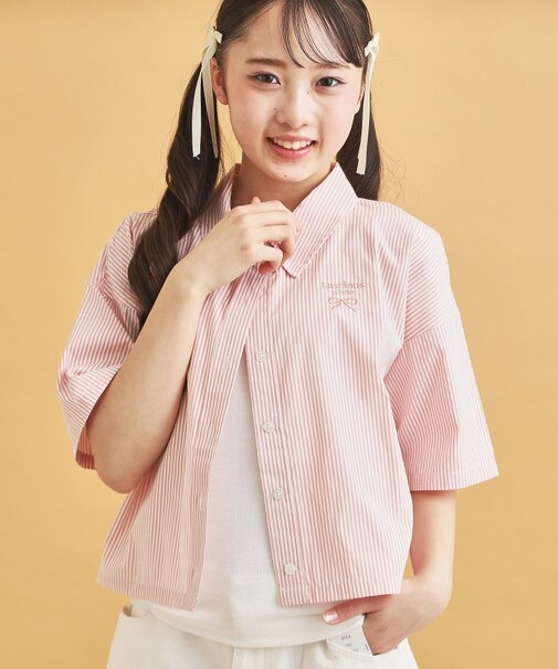 【セットアイテム】ストライプシャツ＋タンク