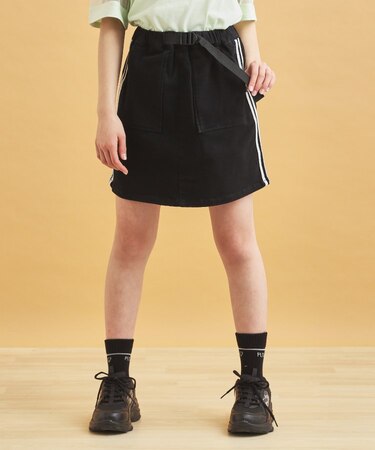 サイドラインストレッチスカート