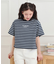クロップドボーダーTシャツ