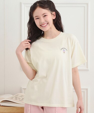 ワンポイント刺繍Tシャツ