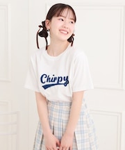 ツイルアップリケTシャツ