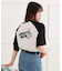 ワッペン風チュニックTシャツ