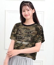 ラインストーンナンバリングTシャツ