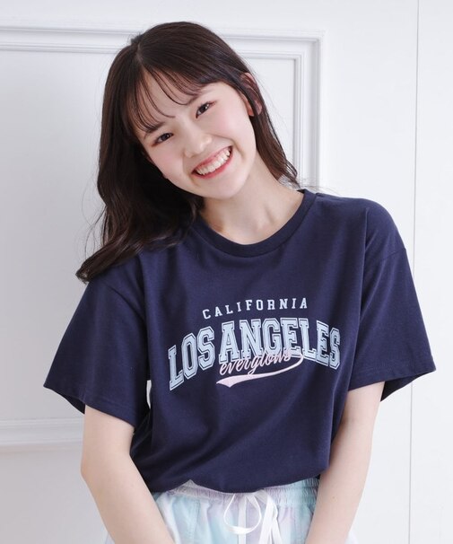 カレッジロゴTシャツ