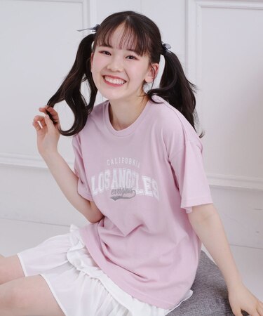 カレッジロゴTシャツ