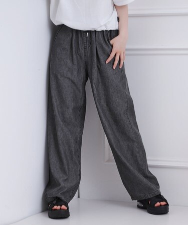 冷感さらっとイージーロングパンツ
