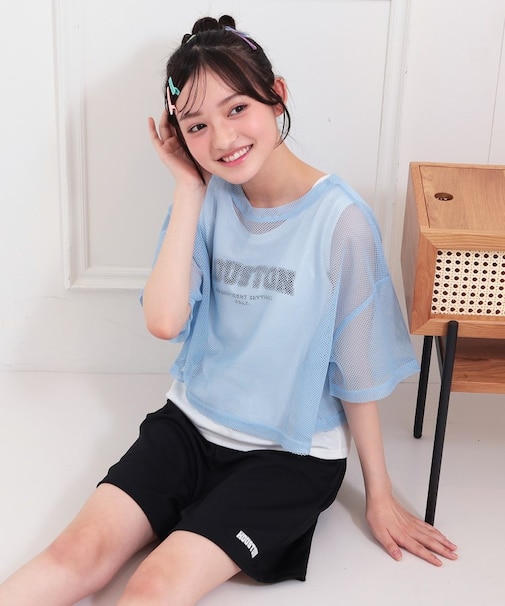 【セットアップアイテム】メッシュコーデ3点セット