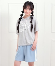 【セットアップアイテム】半袖パーカ＋ハーフパンツセット