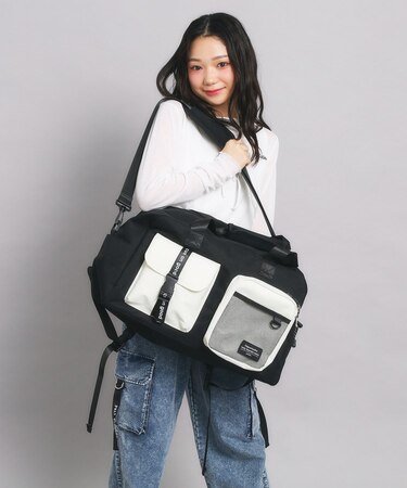 【容量約37．5L】3WAYミドルリュックボストン