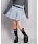 ベルト付プリーツスカート