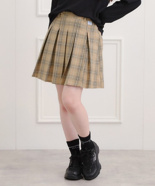 インパン付プリーツスカート