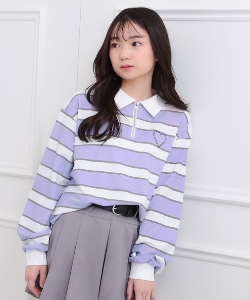 衿付きビッグラガーシャツ