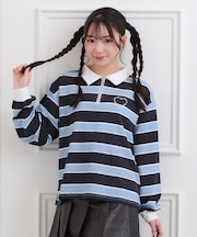 衿付きビッグラガーシャツ