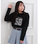 メッシュレイヤード風ロングT