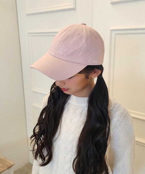 45R ジンバブエコットン　ピンク刺繍ロゴ コットンカフタン 花柄刺繍 - ピンク | ZARA Japan / 日本