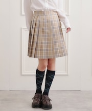 【2026年入卒・セレモニー・卒服】チェックプリーツスカート
