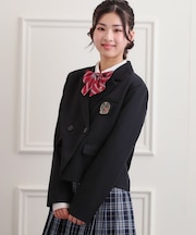 【2026年入卒・セレモニー・卒服】クロップドダブルジャケット
