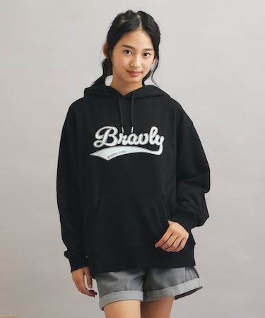 サテンアップリケBIGパーカー