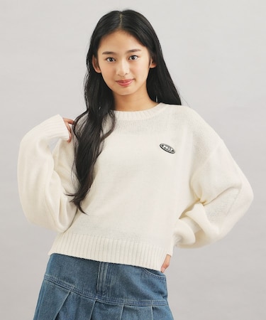 【プチプラ】短丈ニットプルオーバー