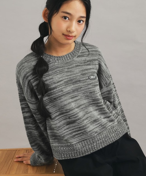 【プチプラ】短丈ニットプルオーバー