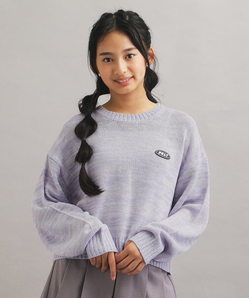 【プチプラ】短丈ニットプルオーバー