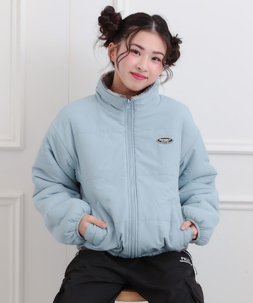 ボアリバーシブルブルゾン